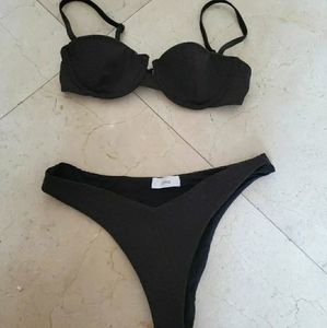 Onia black bikini